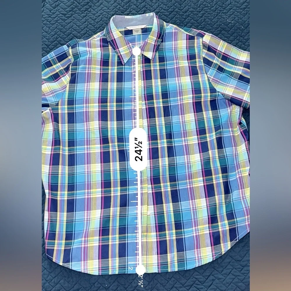 Allison Daley‎ Set of 3 Plaid Shirts Size 18